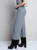 Picadilly Fashions Picadilly Wide Leg Knitted Pant - Black available at The Good Life Boutique