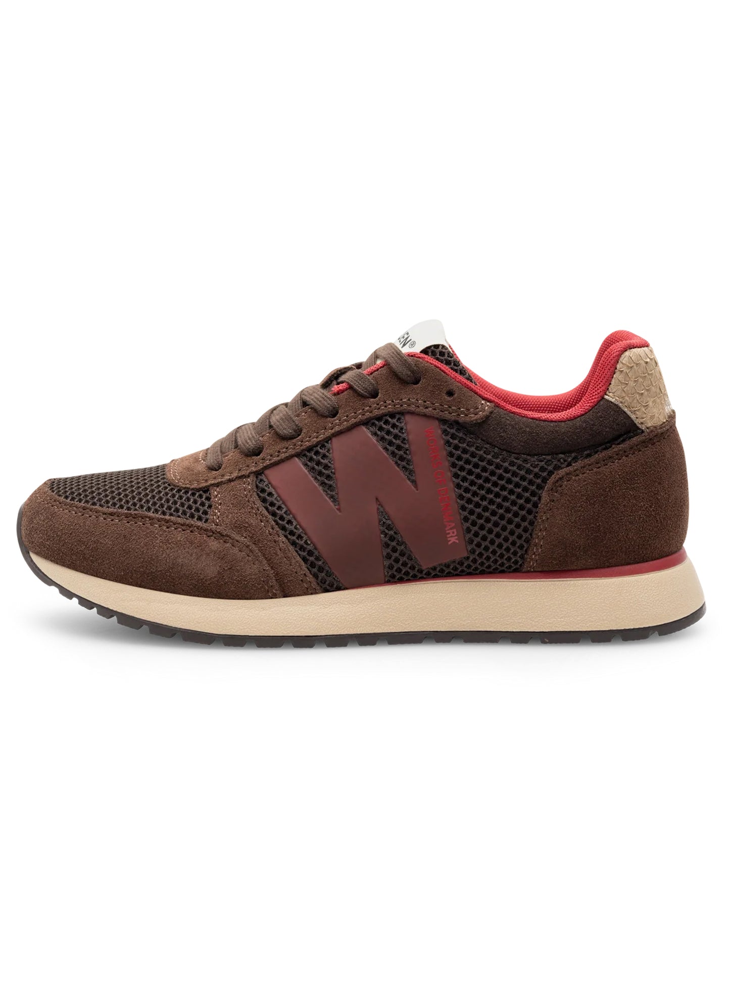 The Good Life Boutique Woden Ronja Icon Sneaker - Cacao Multi available at The Good Life Boutique