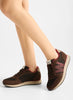 The Good Life Boutique Woden Ronja Icon Sneaker - Cacao Multi available at The Good Life Boutique