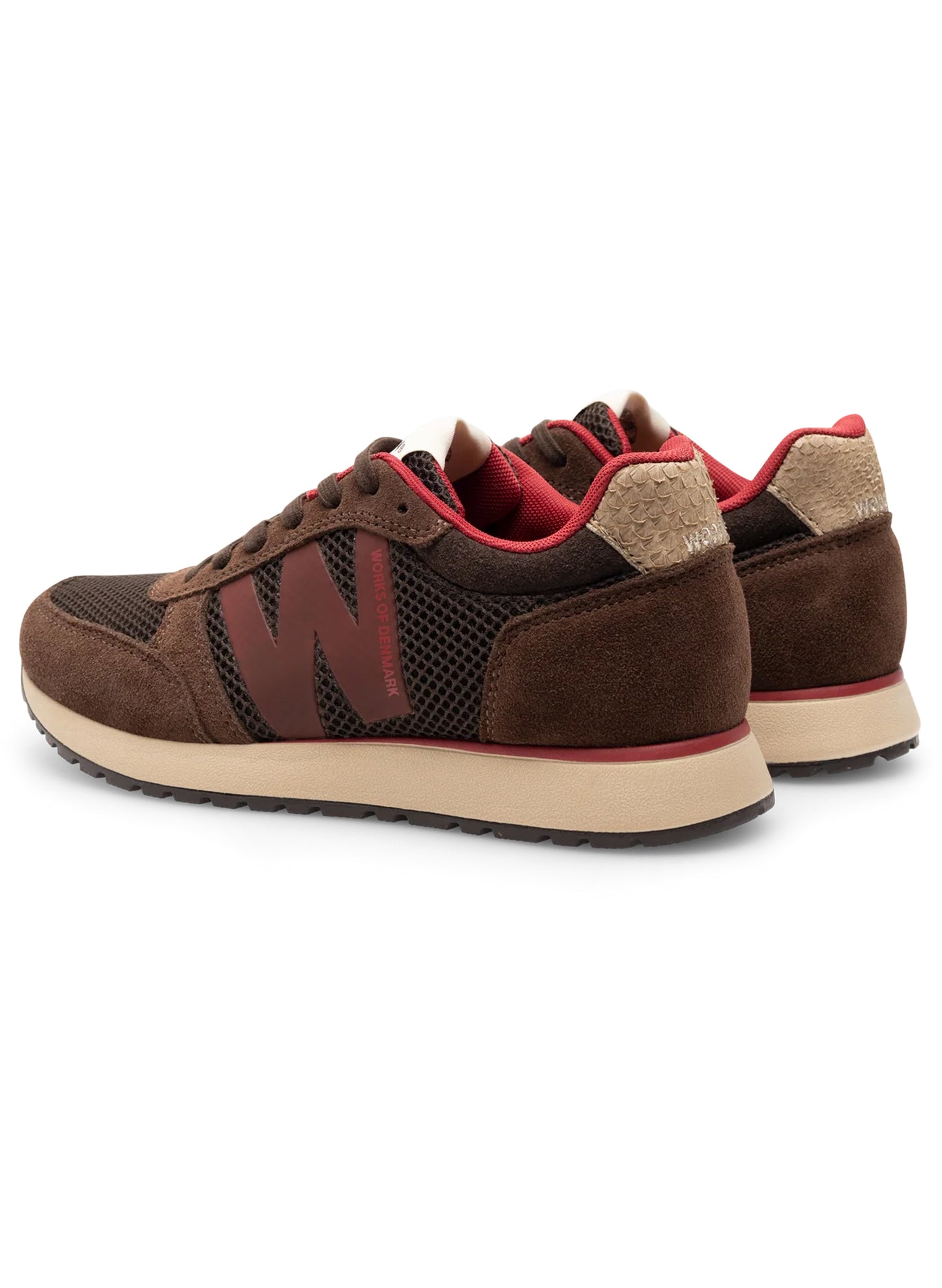 The Good Life Boutique Woden Ronja Icon Sneaker - Cacao Multi available at The Good Life Boutique