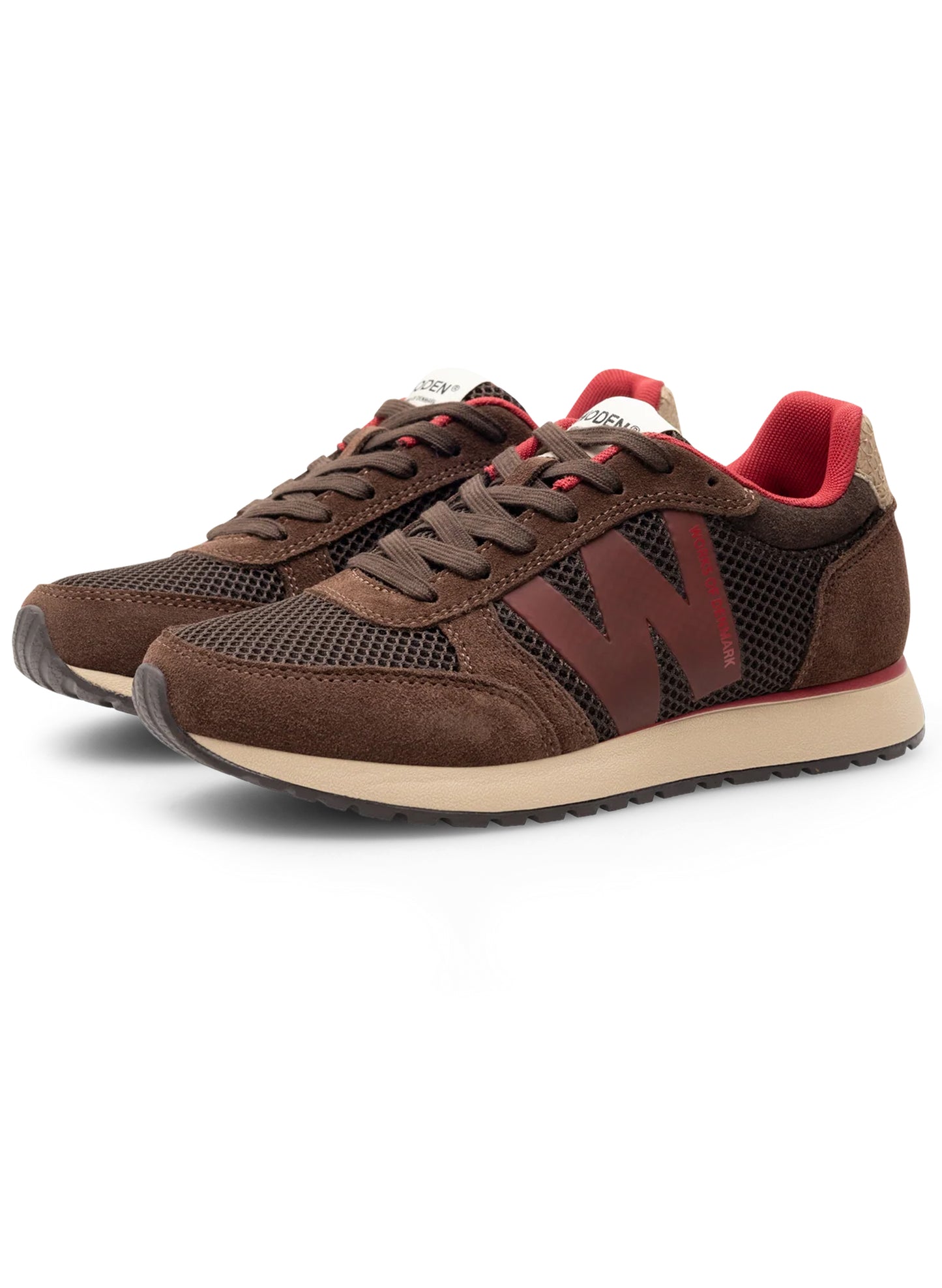 The Good Life Boutique Woden Ronja Icon Sneaker - Cacao Multi available at The Good Life Boutique