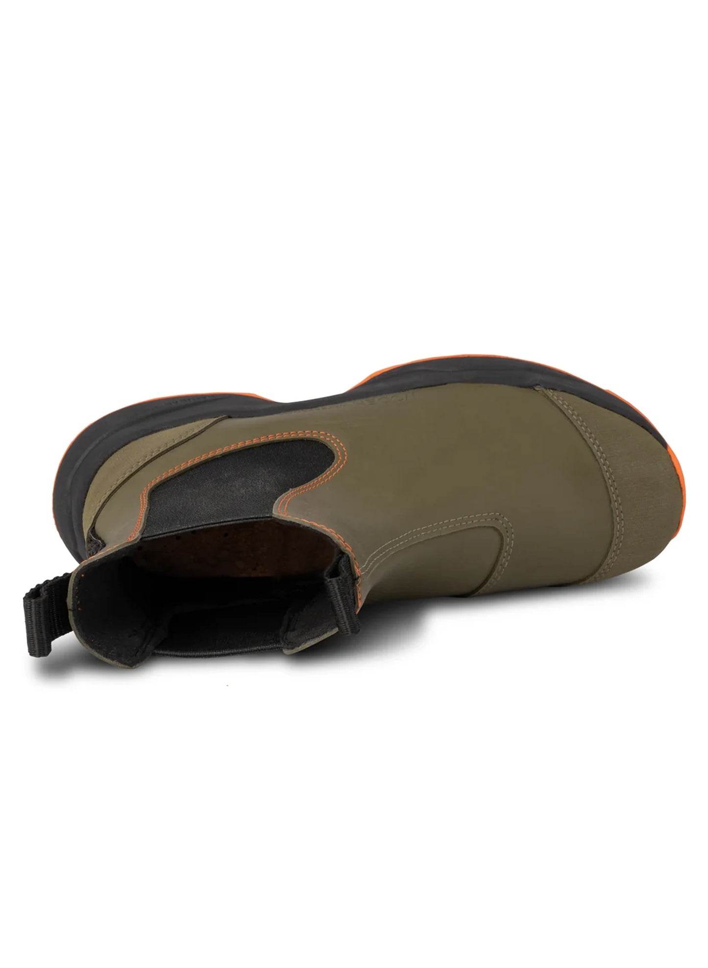Woden Siri Waterproof Rubber Boots, Dark Olive