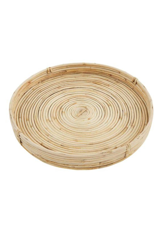 Mud Pie Woven Tray Set available at The Good Life Boutique