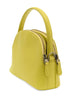 Joy Accessories Yellow Larissa Double Zip Dome Crossbody available at The Good Life Boutique