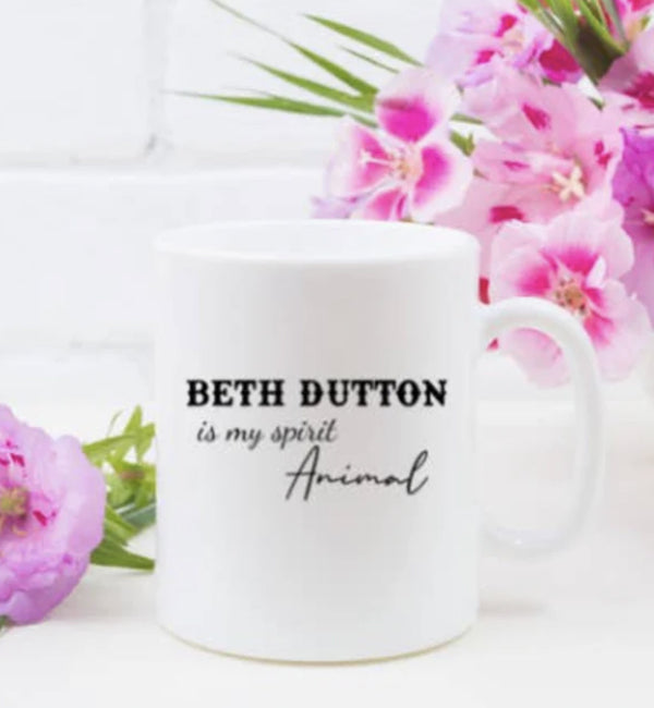 Sogiftme Yellowstone Beth Spirit Animal Coffee Mug - 15oz available at The Good Life Boutique