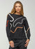 Zaket & Plover Zaket & Plover - Curly Wurly Sweater - Charcoal available at The Good Life Boutique