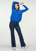 Zaket & Plover Zaket & Plover - Whip Stitched Sweater - Blue available at The Good Life Boutique