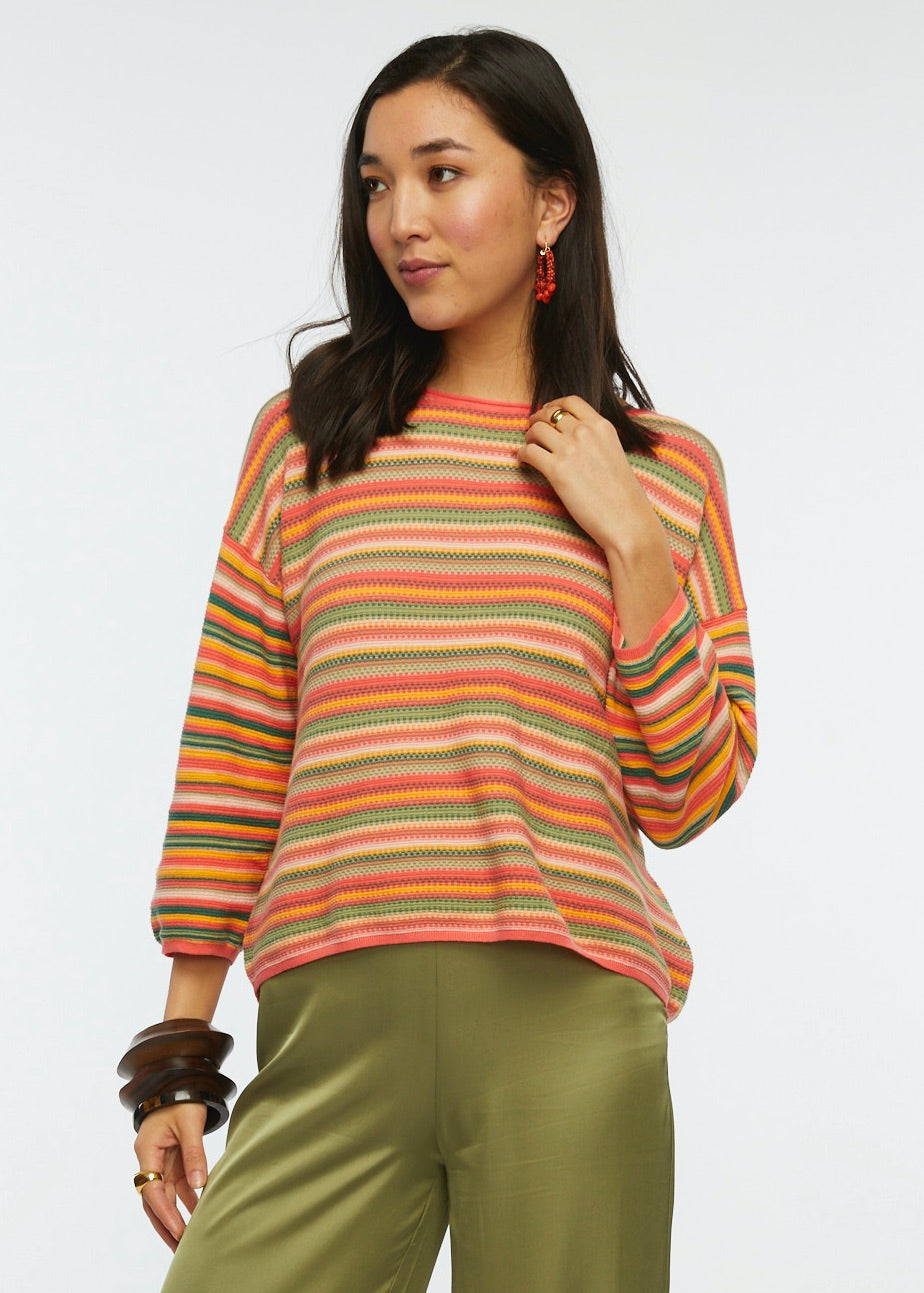 Zaket & Plover Zaket & Plover - Jacquard Top - Florence available at The Good Life Boutique