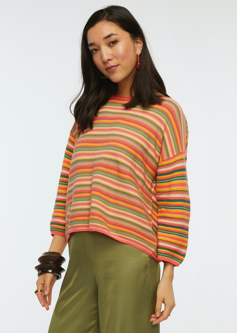 Zaket & Plover Zaket & Plover - Jacquard Top - Florence available at The Good Life Boutique