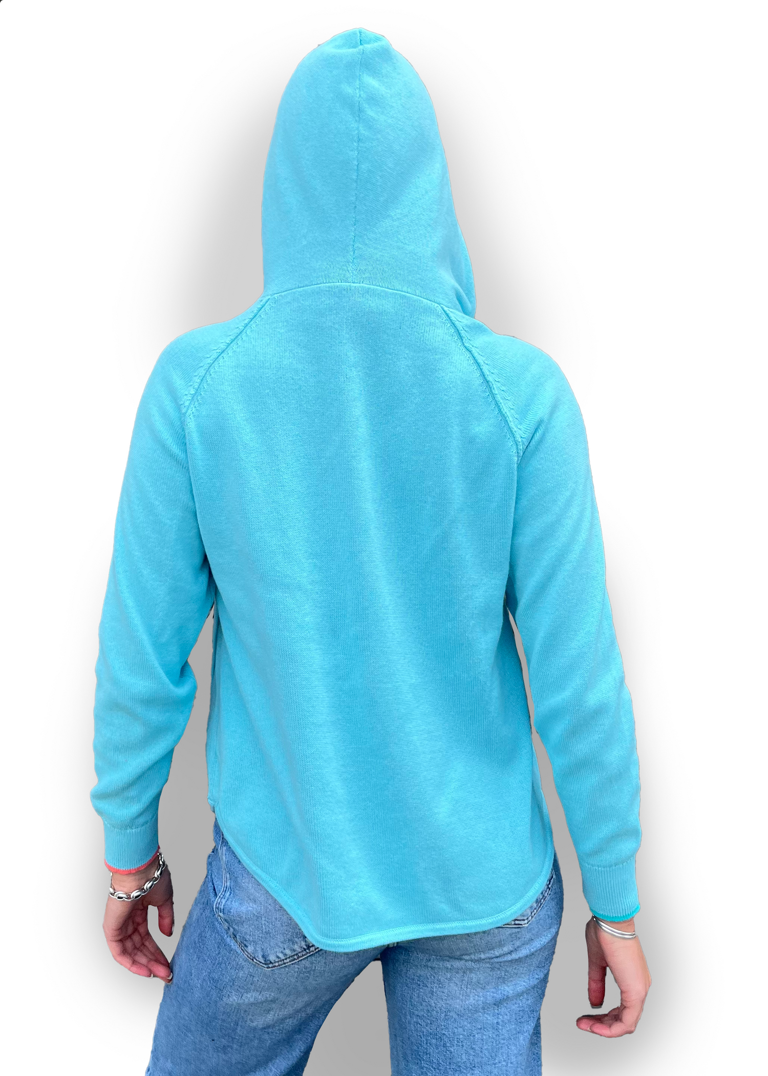 Chunky zip up hoodie 2025