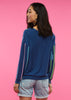 Zaket & Plover Zaket & Plover - Ottoman Detail Sweater - Jean available at The Good Life Boutique