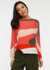 Zaket & Plover Zaket & Plover - Wave Sweater - Khaki available at The Good Life Boutique