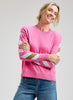 Zaket & Plover Zaket & Plover - Arm Band Sweater - Bubblegum available at The Good Life Boutique