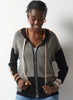 Zaket & Plover Zaket & Plover - Birdseye Hoodie - Black available at The Good Life Boutique