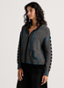 Zaket & Plover Zaket & Plover - Birdseye Hoodie - Black available at The Good Life Boutique