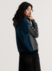 Zaket & Plover Zaket & Plover - Birdseye Hoodie - Black available at The Good Life Boutique
