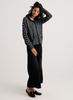 Zaket & Plover Zaket & Plover - Birdseye Hoodie - Black available at The Good Life Boutique