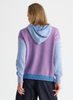 Zaket & Plover Zaket & Plover - Birdseye Hoodie - Chambray available at The Good Life Boutique