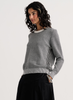 Zaket & Plover - Birdseye Sweater - Snow