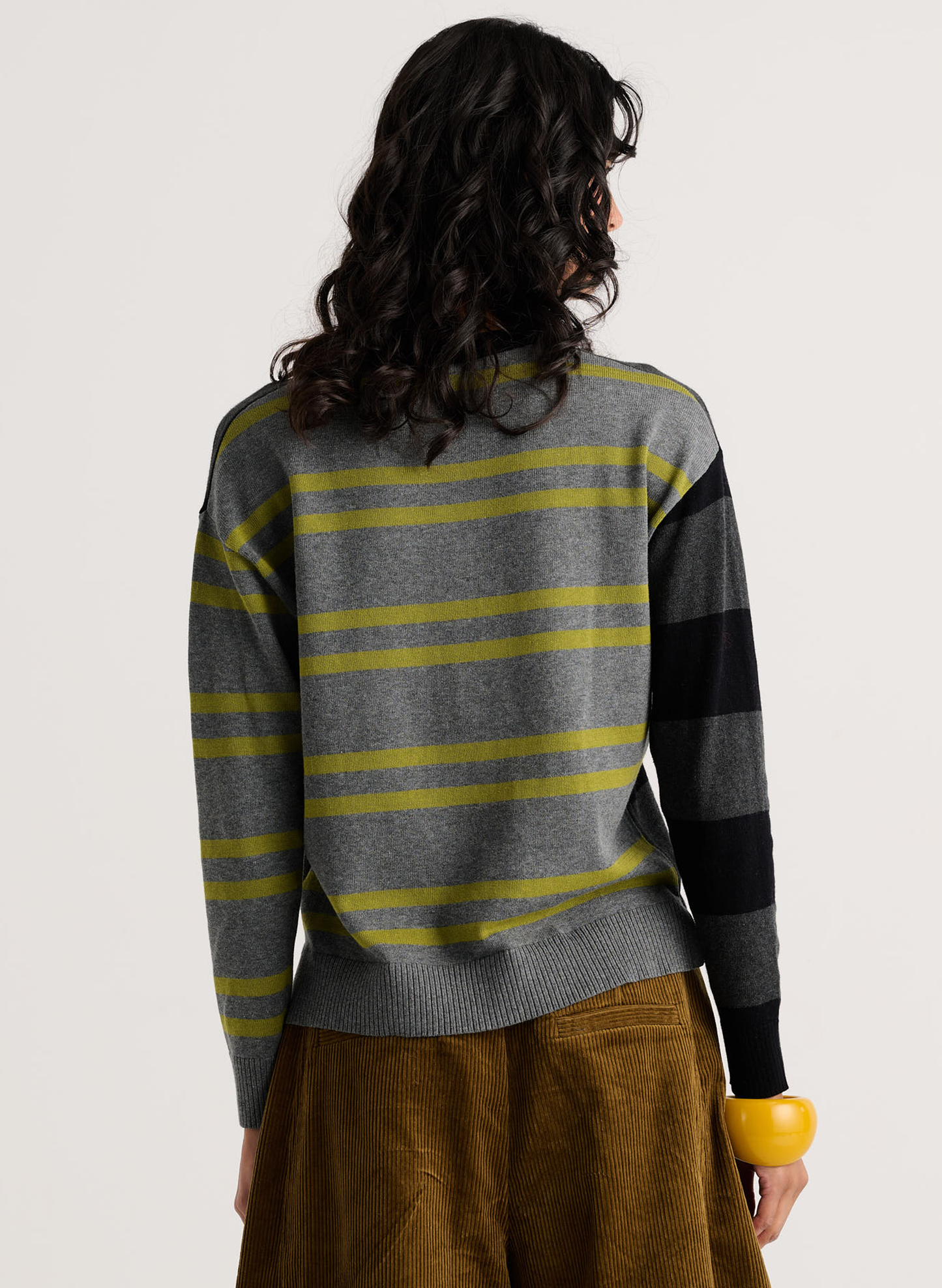 Zaket & Plover - Bold Stripe Sweater - Black