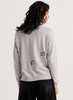 Zaket & Plover Zaket & Plover - Cheeky Cat Sweater - Marl available at The Good Life Boutique