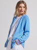 Zaket & Plover Zaket & Plover - Chunky Cotton Hoodie - Blue available at The Good Life Boutique