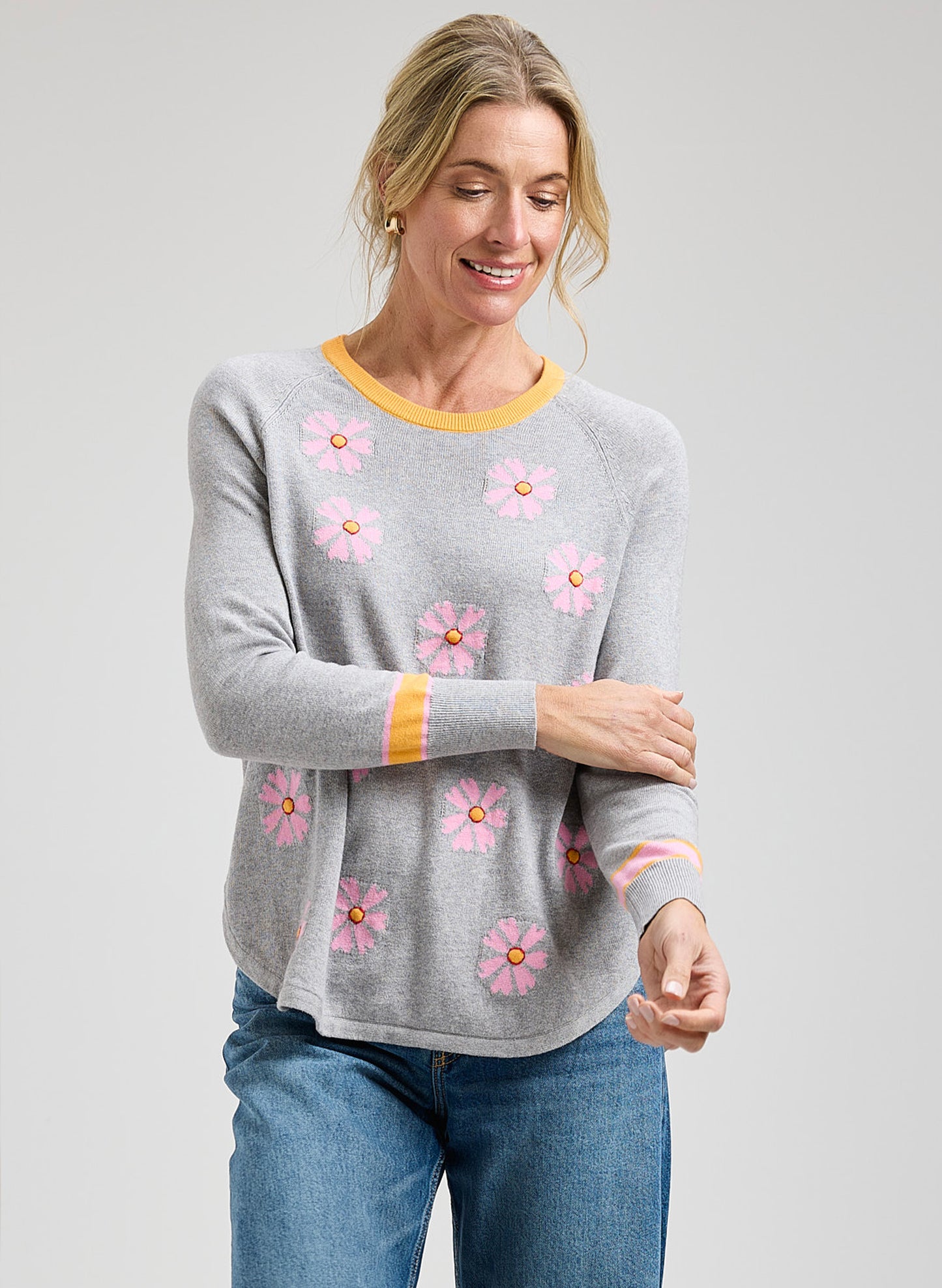 Zaket & Plover - Daisy Chain Sweater - Marl