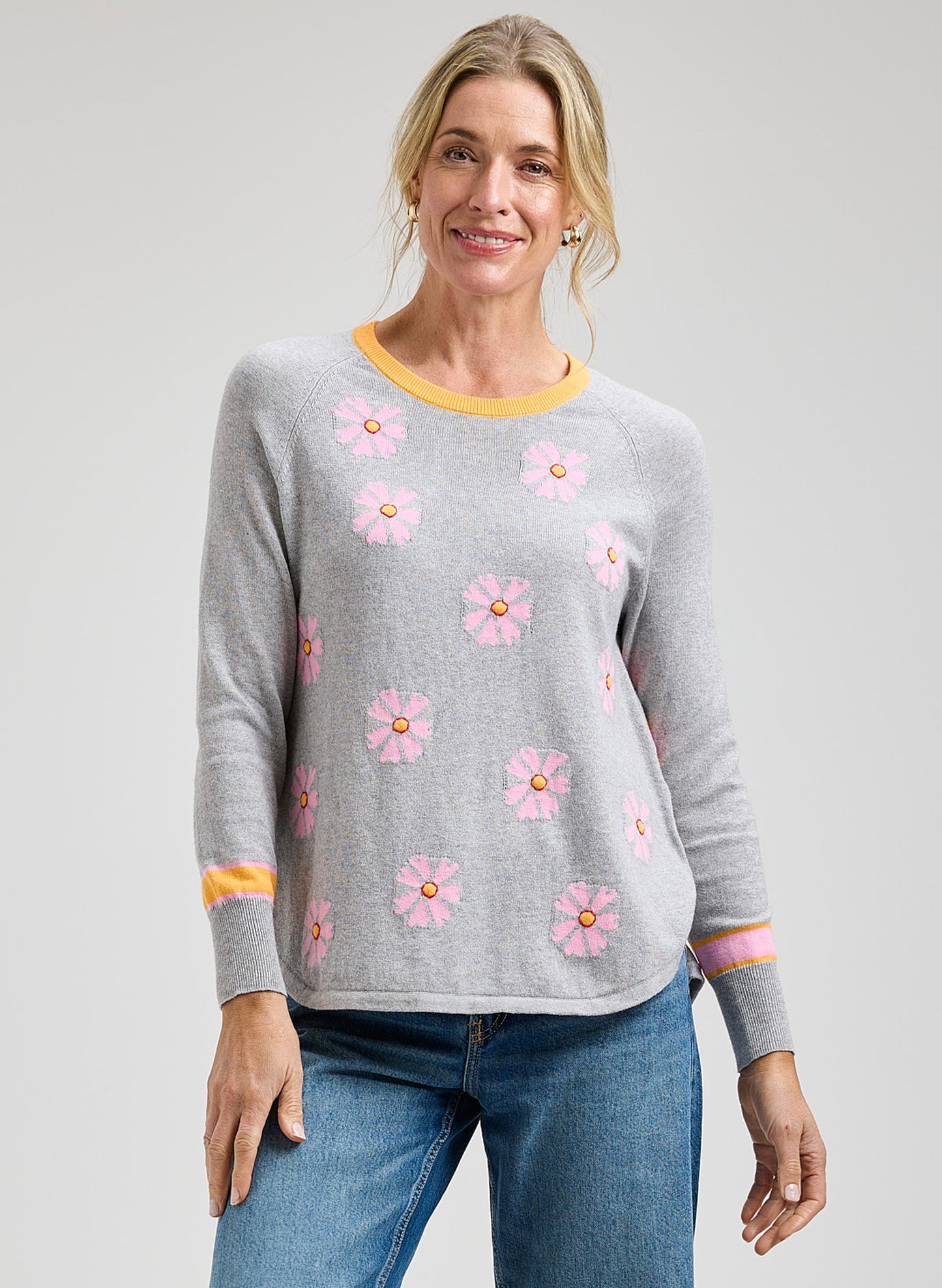 Zaket & Plover - Daisy Chain Sweater - Marl