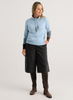 Zaket & Plover Zaket & Plover - Drawcord Sweater - Artic available at The Good Life Boutique