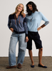 Zaket & Plover Zaket & Plover - Drawcord Sweater - Artic available at The Good Life Boutique