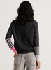 Zaket & Plover Zaket & Plover - Drawcord Sweater - Charcoal available at The Good Life Boutique