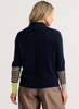 Zaket & Plover Zaket & Plover - Drawcord Sweater - Dk Denim available at The Good Life Boutique