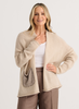 Zaket & Plover - Eye Spy Cardi - Taupe