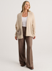 Zaket & Plover - Eye Spy Cardi - Taupe