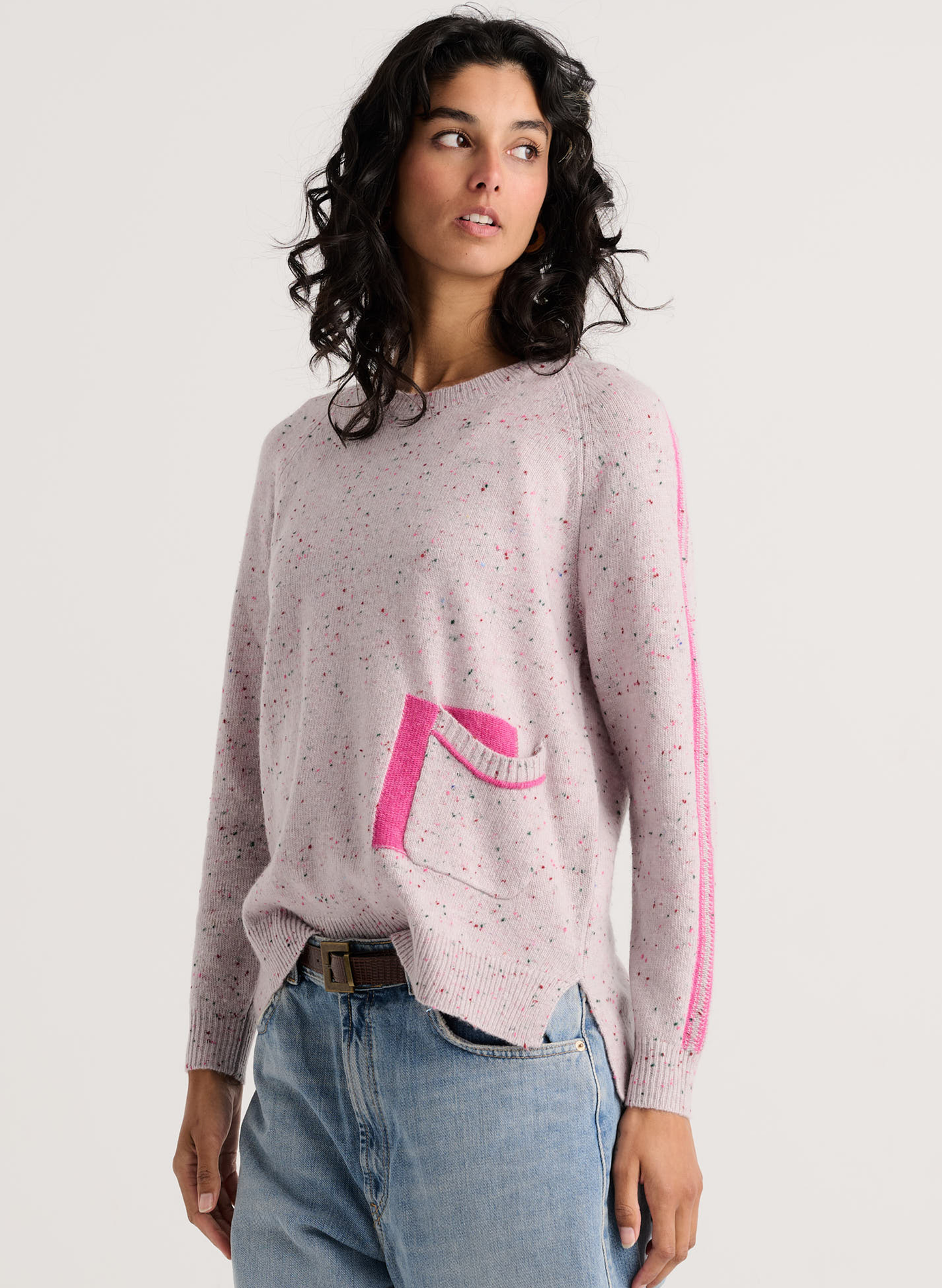 Zaket & Plover - Fleck Sweater - Peacock