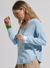 Zaket & Plover Zaket & Plover - Fun Hoodie - Sky available at The Good Life Boutique