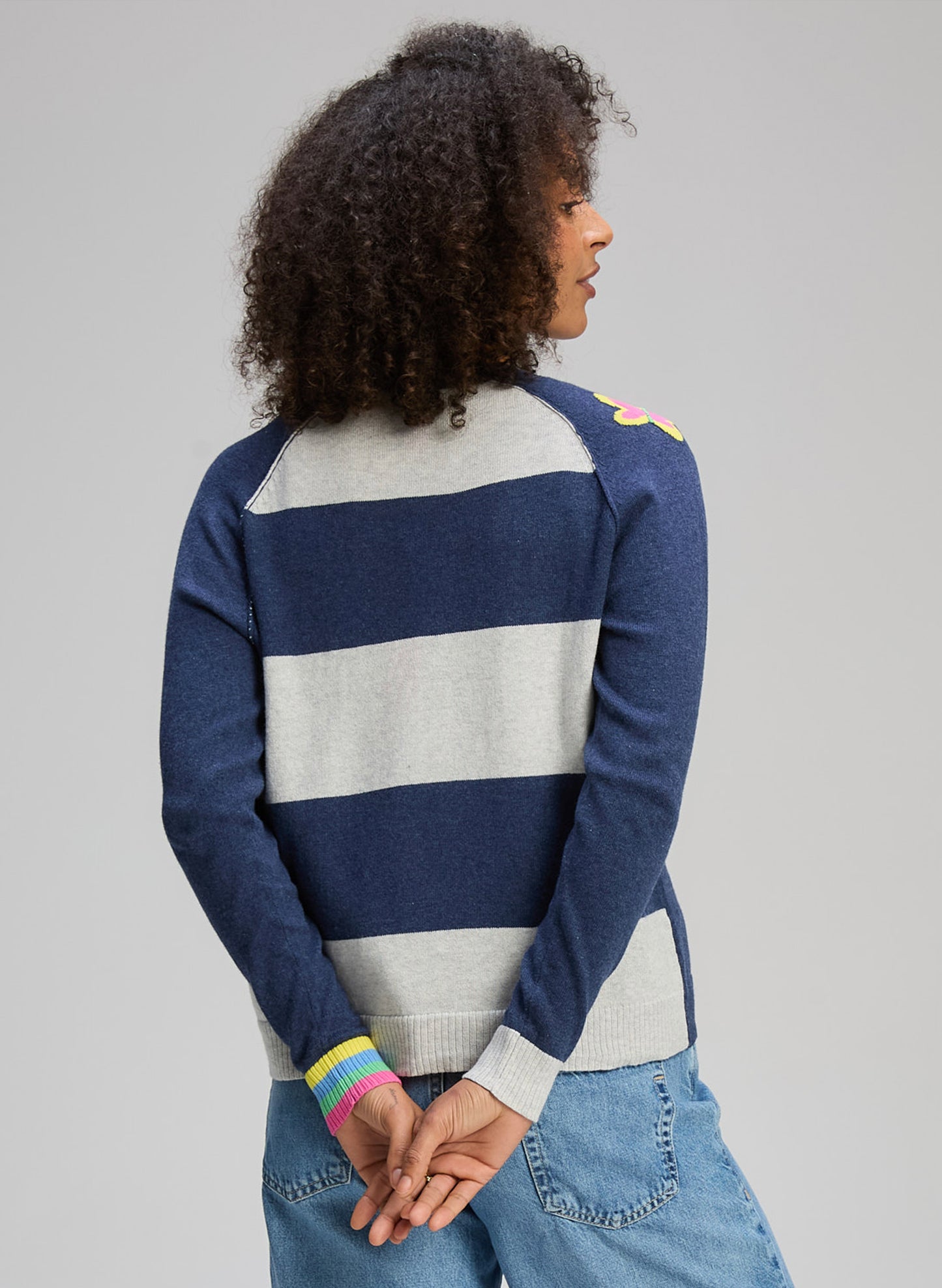 Zaket & Plover - Good Vibes Cardi - Denim