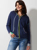 Zaket & Plover Zaket & Plover - Handcraft Hoodie - Denim available at The Good Life Boutique