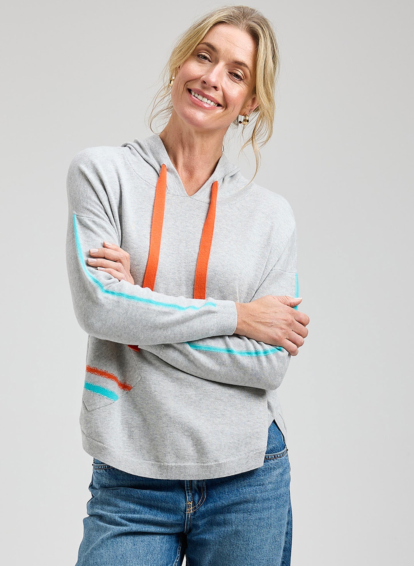 Zaket & Plover - Hooded Sweater - Marl