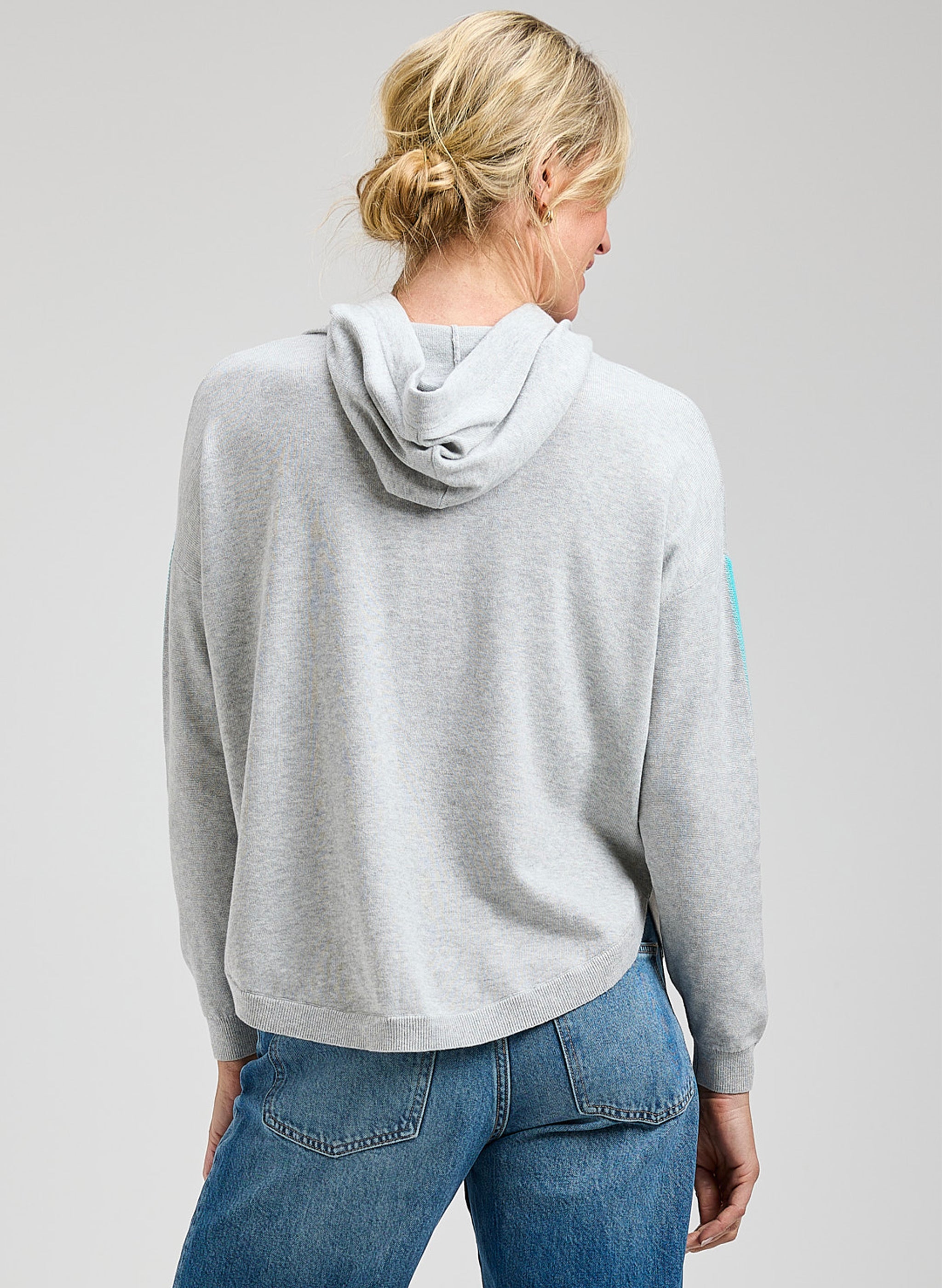 Zaket & Plover Hooded Sweater - Marl | Premium Cotton Comfort