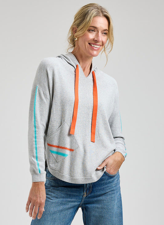 Zaket & Plover - Hooded Sweater - Marl