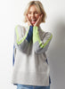 Zaket & Plover Zaket & Plover - Intarsia Funnel Neck - Marl available at The Good Life Boutique