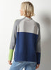 Zaket & Plover Zaket & Plover - Intarsia Funnel Neck - Marl available at The Good Life Boutique