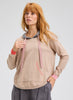 Zaket & Plover Zaket & Plover - Joey Pocket Hoodie - Oat available at The Good Life Boutique