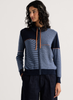 Zaket & Plover - Knit Zip Cardi - Dark Denim