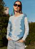 Zaket & Plover Zaket & Plover - Lava Sweater - Ice available at The Good Life Boutique