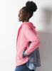 Zaket & Plover Zaket & Plover - Mouline Hoodie - Pink available at The Good Life Boutique