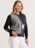 Zaket & Plover - Peekaboo Cat Cardi - Charcoal