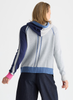 Zaket & Plover Zaket & Plover - Plaited Zip-Up Hoodie - Jean available at The Good Life Boutique