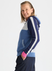 Zaket & Plover Zaket & Plover - Plaited Zip-Up Hoodie - Jean available at The Good Life Boutique